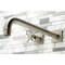 Kingston Brass KS6048DX Wall Mount Tub Faucet, Brushed Nickel KS6048DX - alternate 4